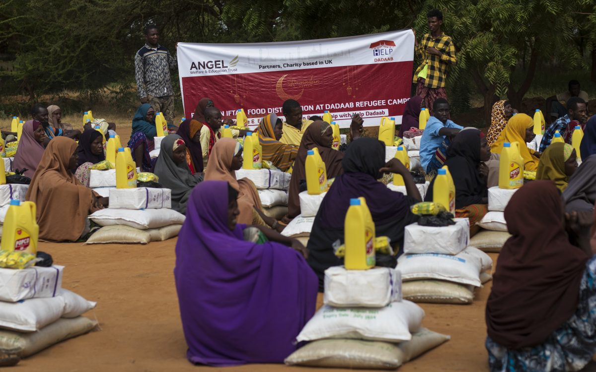 RAMADAN IFTAR FOOD DISTRIBUTION AT DADAAB CAMPS