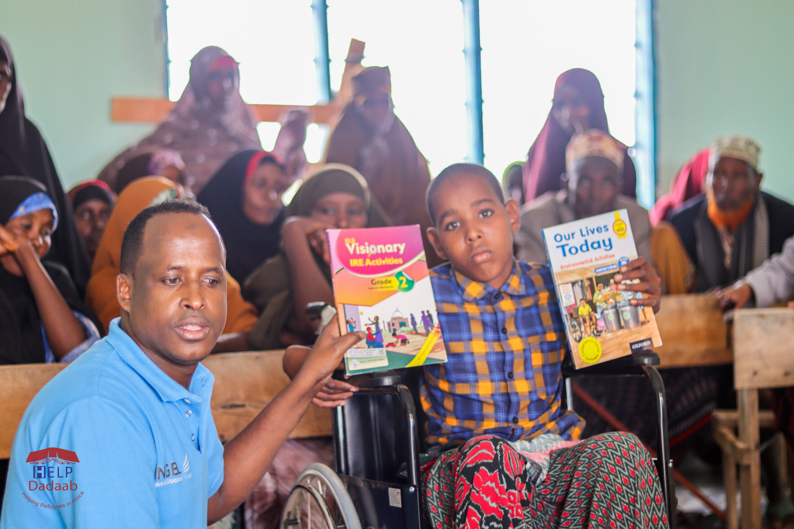 CBC TEXT BOOKS DISTRIBUTION IN GARISSA COUNTY BY HELP DADAAB